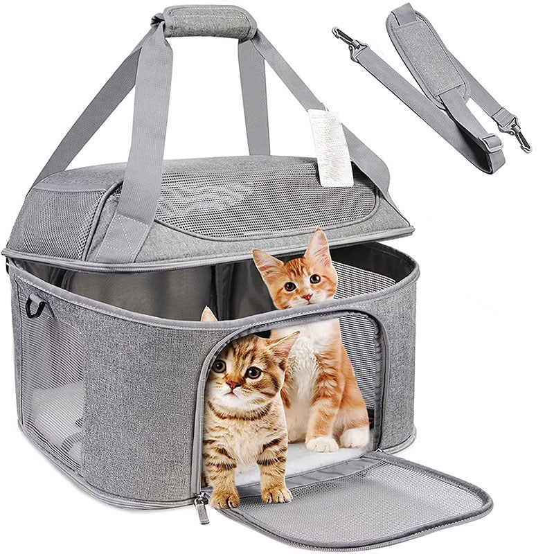 Explore the Freedom of Travel with the Breathable Pet Portable Carrier Bag